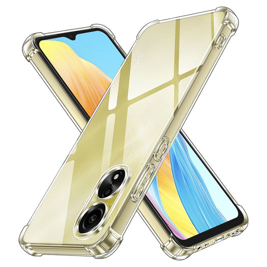Hülle für Oppo A18 / A38, Techsuit, stoßfest klar, transparent