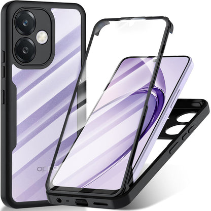 Hülle für Oppo A3 4G / A3, Techsuit, ColorVerse 360, Schwarz