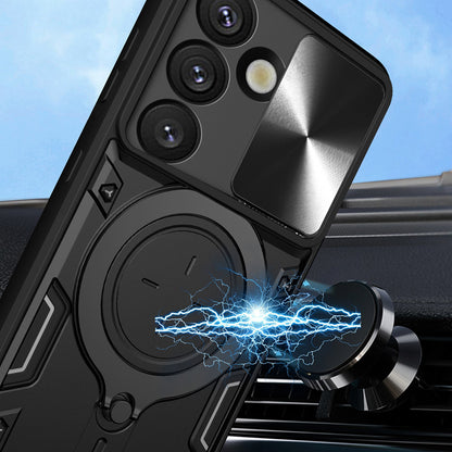 Hülle für Oppo A5 4G / A5 5G, Techsuit, CamGuard Pro, Blau