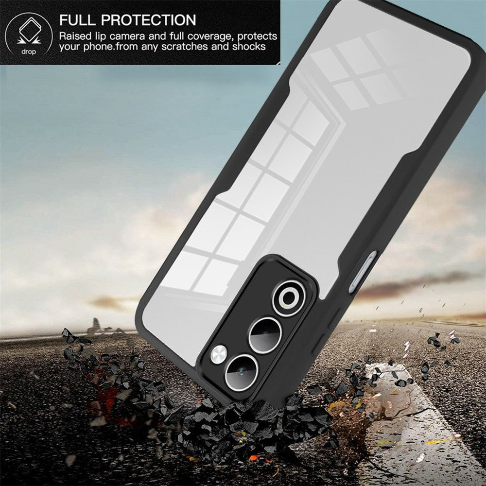 Hülle für Oppo A5 4G / A5 5G, Techsuit, ColorVerse 360, Lila