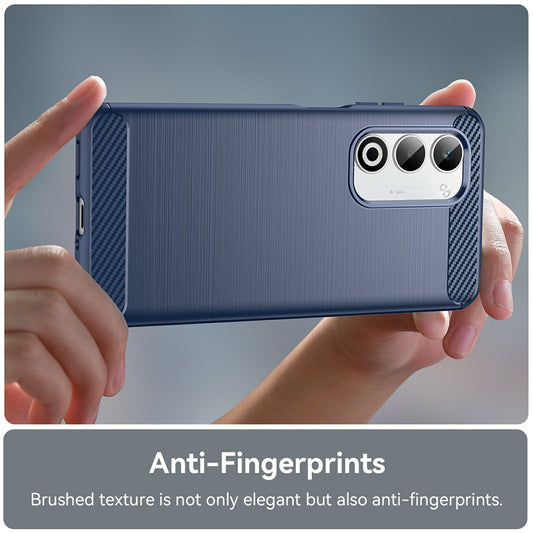 Hülle für Oppo A5 4G, Techsuit, Carbon, Blau