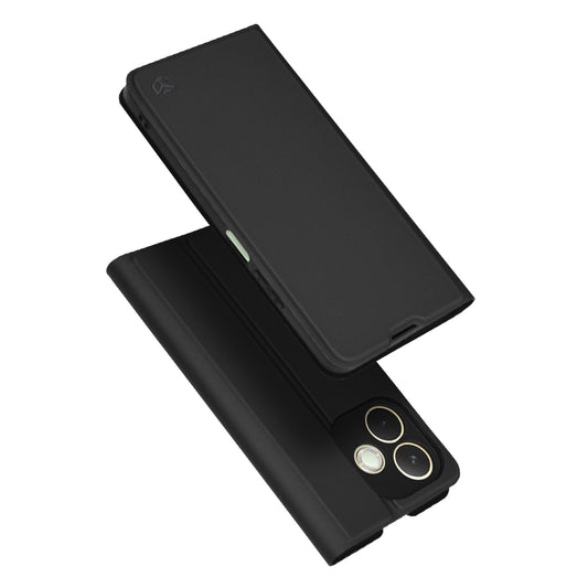 Hülle für Oppo A5 Pro 4G / A5 Pro, Techsuit, Magskin Book, Schwarz