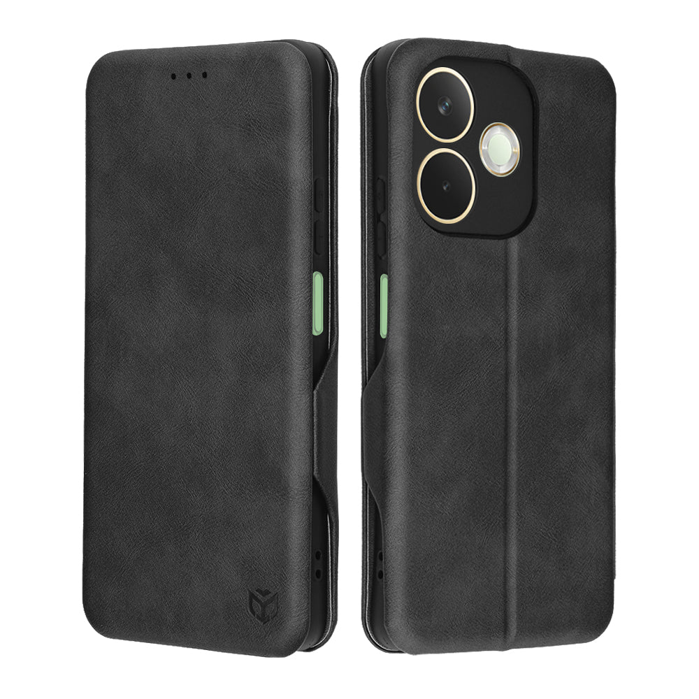 Hülle für Oppo A5 Pro 4G / A5 Pro, Techsuit, Safe Wallet Plus, Schwarz