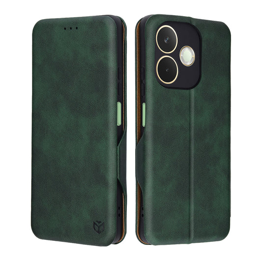 Hülle für Oppo A5 Pro 4G / A5 Pro, Techsuit, Safe Wallet Plus, Grün