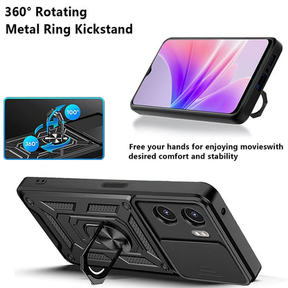 Hülle für Oppo A57 4G / A57s / Oneplus Nord N20 SE, Techsuit, CamShield, Schwarz
