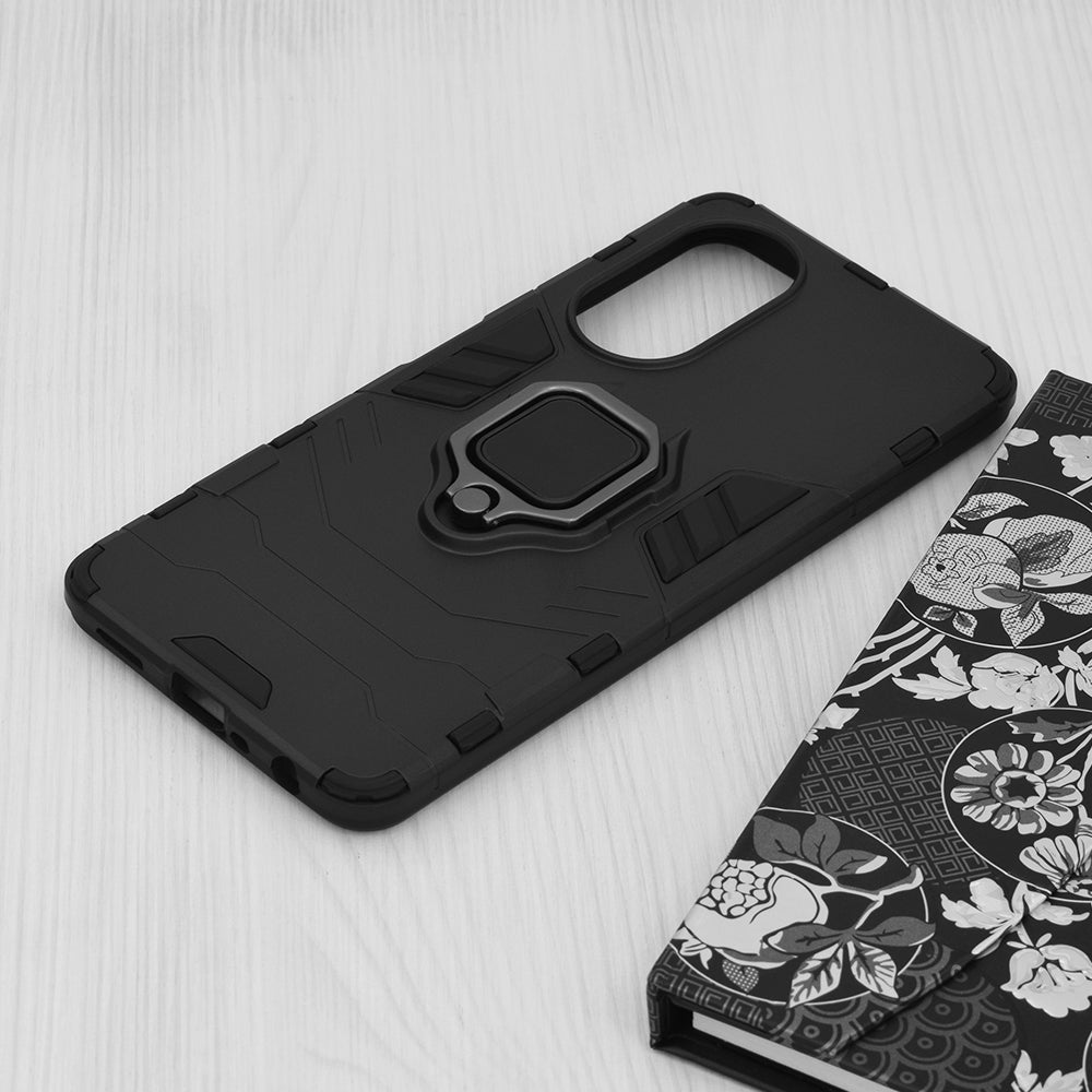 Hülle für Oppo A58 4G, Techsuit, Shield, Schwarz