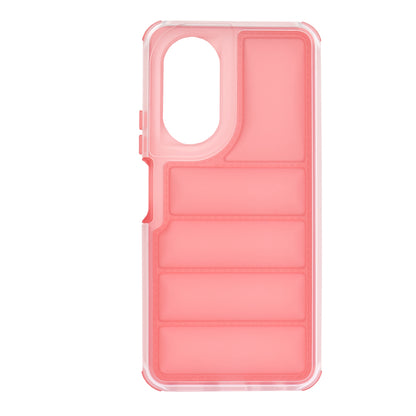 Hülle für Oppo A58 4G, Techsuit, Wave Shield, Rot