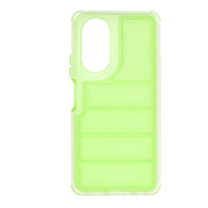 Hülle für Oppo A58 4G, Techsuit, Wave Shield, Grün