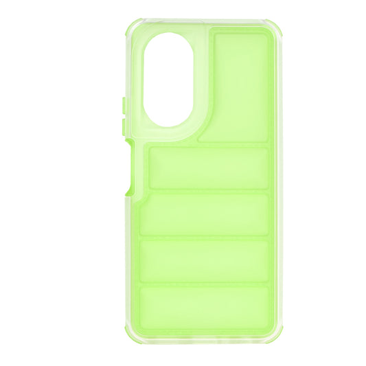 Hülle für Oppo A58 4G, Techsuit, Wave Shield, Grün