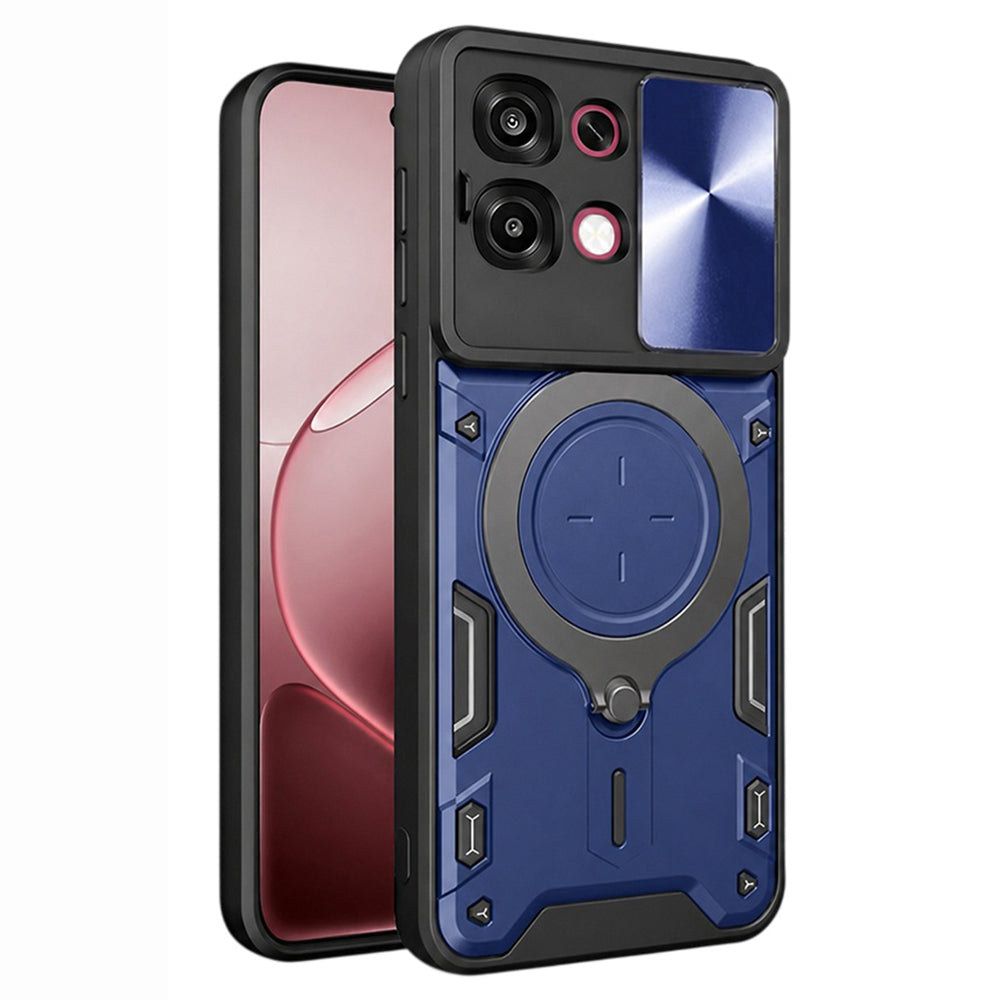Hülle für Oppo A6 Pro 5G / A6 Pro 4G, Techsuit, CamGuard Pro, Blau