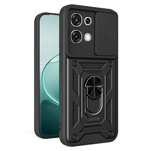 Hülle für Oppo A6 Pro 5G / A6 Pro 4G, Techsuit, CamShield, Schwarz