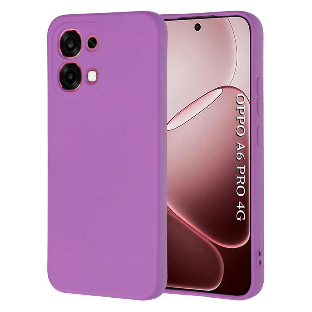 Hülle für Oppo A6 Pro 5G / A6 Pro 4G, Techsuit, SoftFlex, Lila