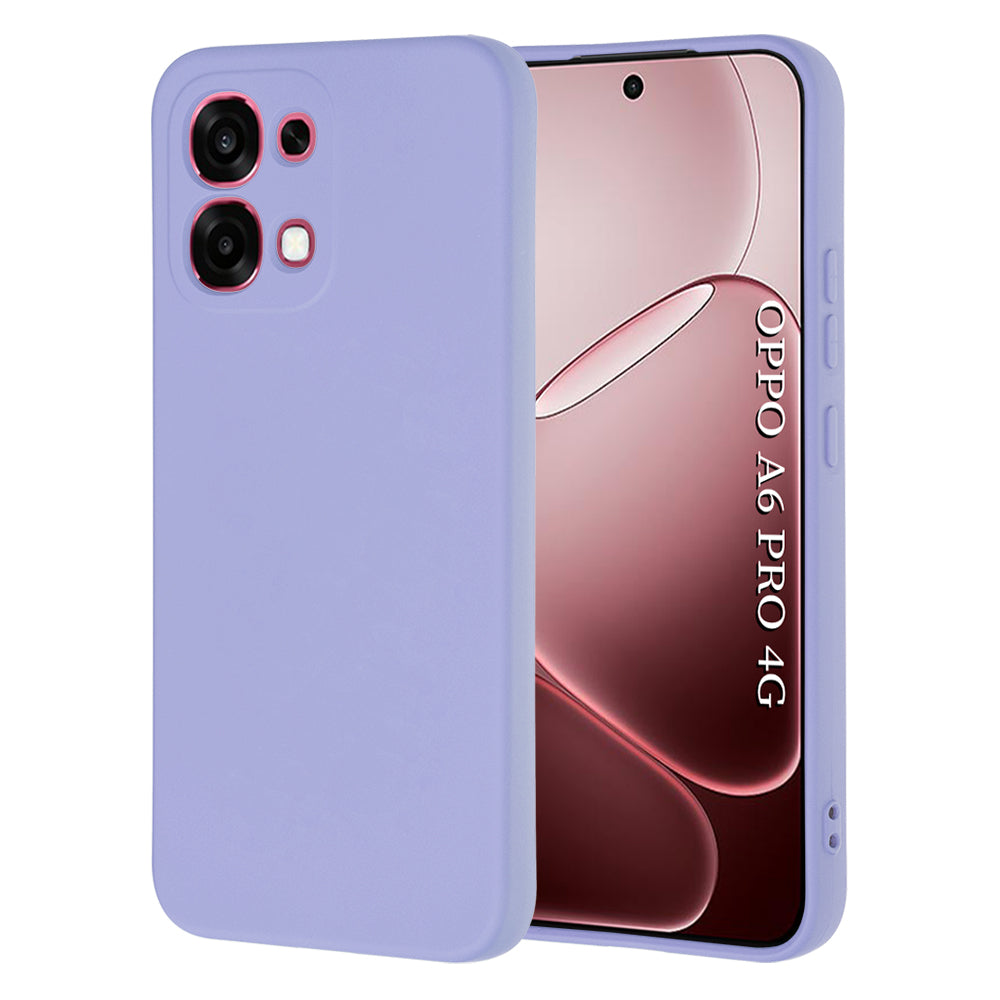 Case for Oppo A6 Pro 5G / A6 Pro 4G, Techsuit, SoftFlex, Light Purple