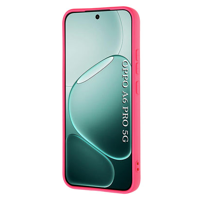 Hülle für Oppo A6 Pro 5G / A6 Pro 4G, Techsuit, SoftFlex, Dunkelrosa