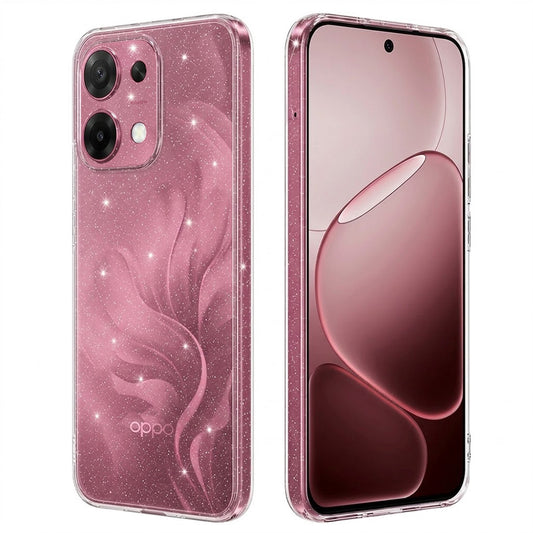 Hülle für Oppo A6 Pro 5G / A6 Pro 4G, Techsuit, SparkleSkin, Transparent