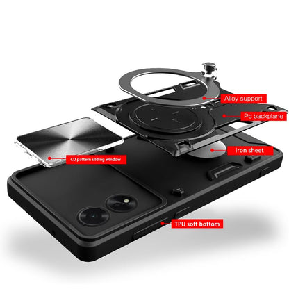 Hülle für Oppo A60, Techsuit, CamGuard Pro, Blau