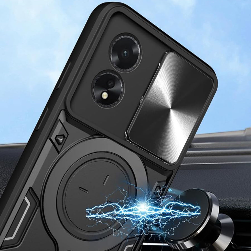 Hülle für Oppo A60, Techsuit, CamGuard Pro, Blau
