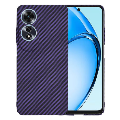 Hülle für Oppo A60, Techsuit, Carbonite FiberShell, Lila