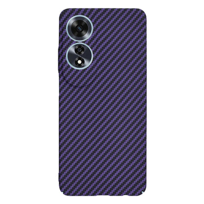 Hülle für Oppo A60, Techsuit, Carbonite FiberShell, Lila
