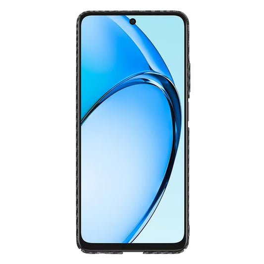 Hülle für Oppo A60, Techsuit, Carbonite FiberShell, Schwarz