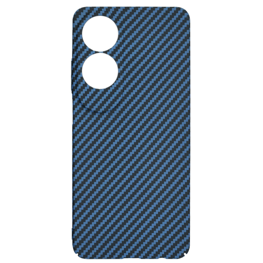 Hülle für Oppo A60, Techsuit, Carbonite FiberShell, Türkis
