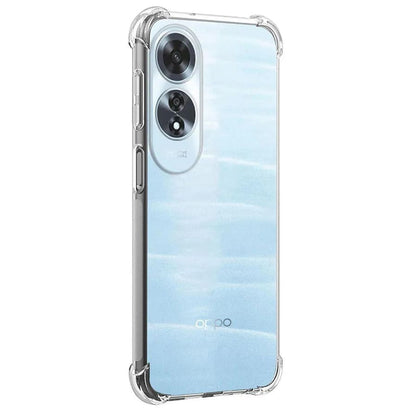 Hülle für Oppo A60, Techsuit, stoßfest klar, transparent