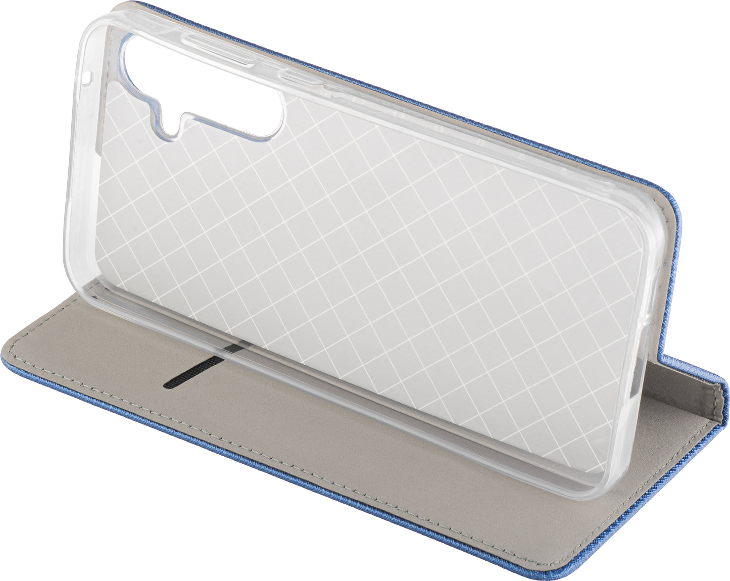 Case for Oppo A6x, OEM, Smart Magnet, Navy Blue