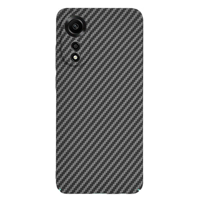 Hülle für Oppo A78 4G, Techsuit, Carbonite FiberShell, Schwarz
