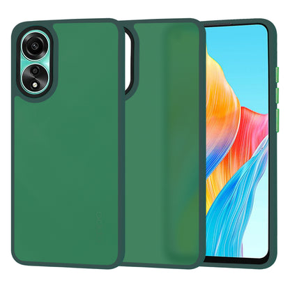 Case for Oppo A78 4G, Techsuit, HaloFrost, Green