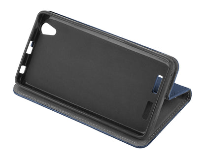 Hülle für Oppo A80, OEM, Smart Magnet, Marineblau