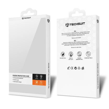 Hülle für Oppo A80, Techsuit, Carbonite FiberShell, Türkis