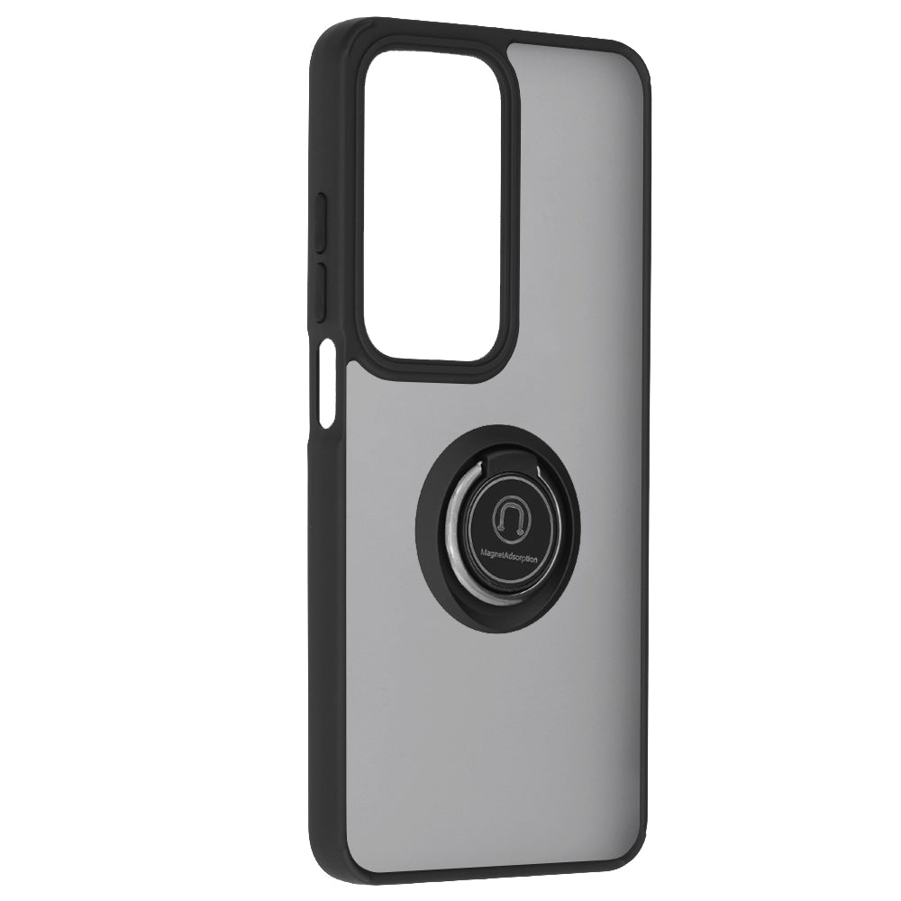 Hülle für Oppo A80, Techsuit, Glinth, Schwarz