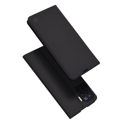 Hülle für Oppo A94 / Reno5 Lite, Techsuit, Magskin Book, Schwarz