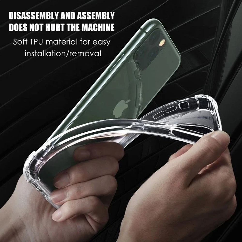 Hülle für Oppo A94 / Reno5 Lite, Techsuit, stoßfest klar, transparent