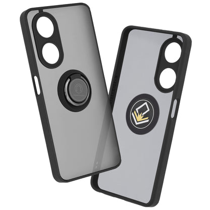 Hülle für Oppo A98, Techsuit, Glinth, Schwarz