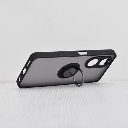 Hülle für Oppo A98, Techsuit, Glinth, Schwarz