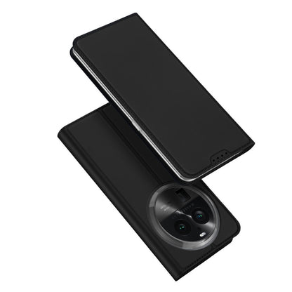 Hülle für Oppo Find X6 Pro, DUX DUCIS, Skin Pro, Schwarz