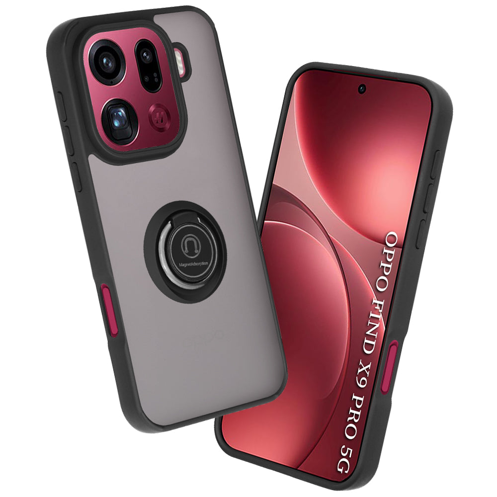 Hülle für Oppo Find X9 Pro, Techsuit, Glinth, Schwarz