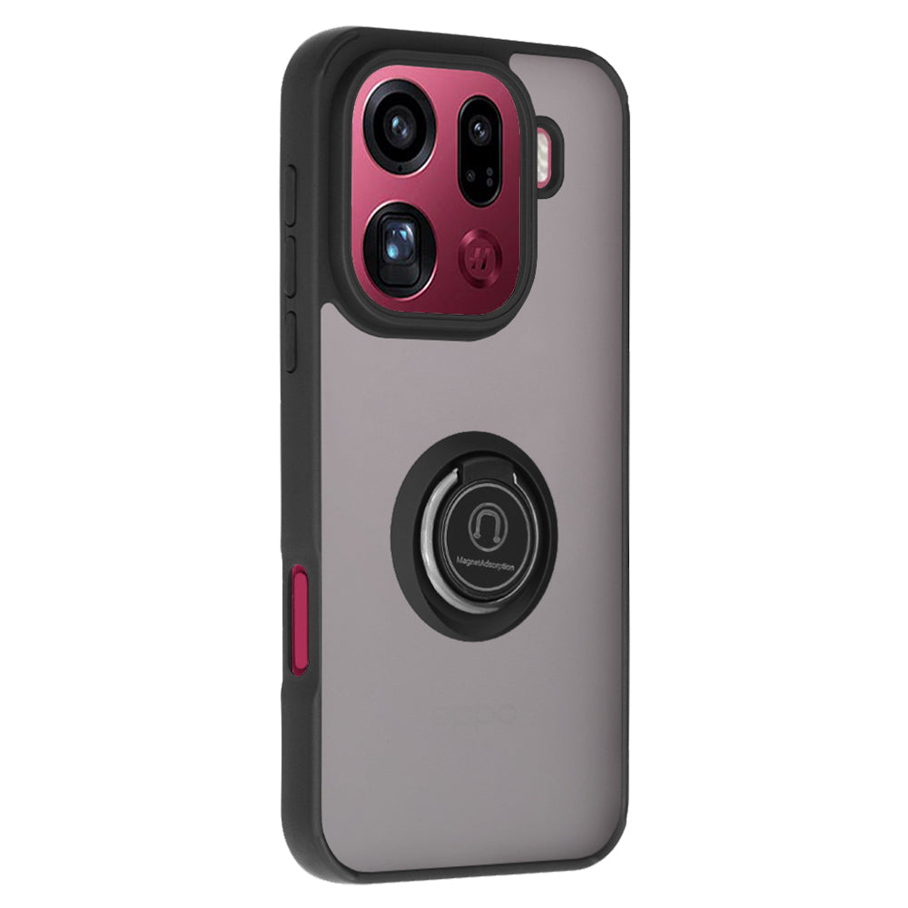 Hülle für Oppo Find X9 Pro, Techsuit, Glinth, Schwarz