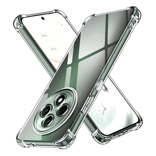 Hülle für Oppo Reno12 FS 5G / Reno12 FS 4G / Reno12 F 4G / Reno12 F, Techsuit, stoßfest klar, transparent