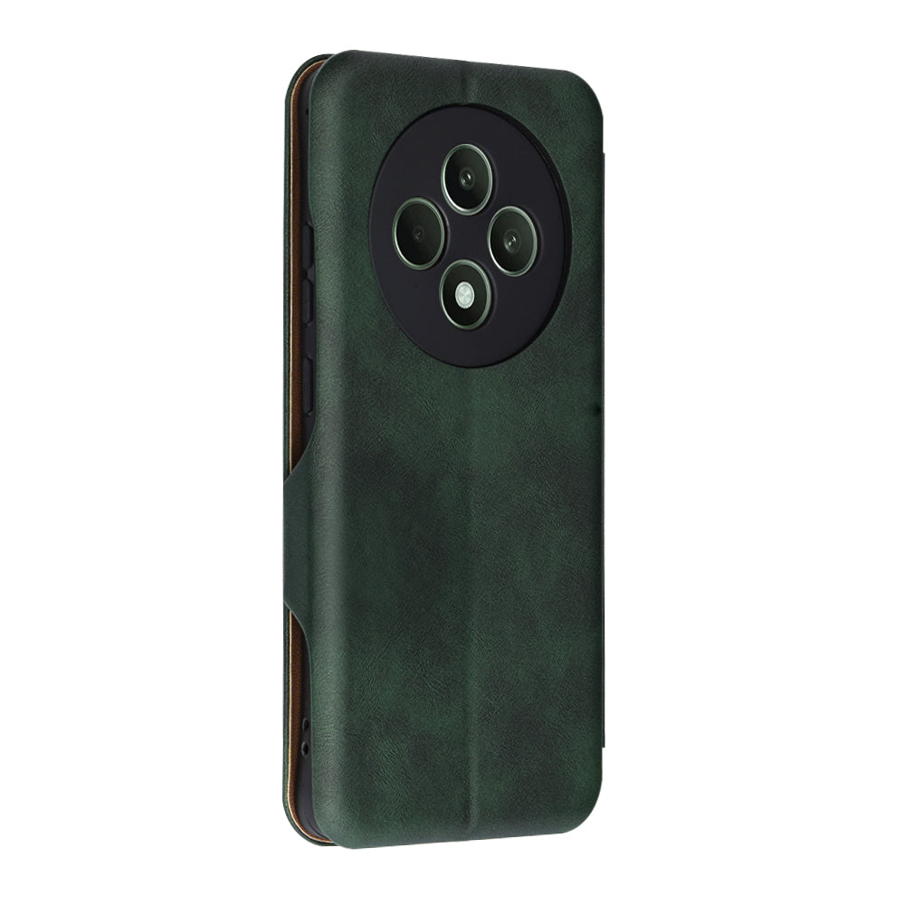 Case for Oppo Reno12 FS 5G / Reno12 FS 4G / Reno12 F 4G / Reno12 F, Techsuit, Safe Wallet Plus, Green