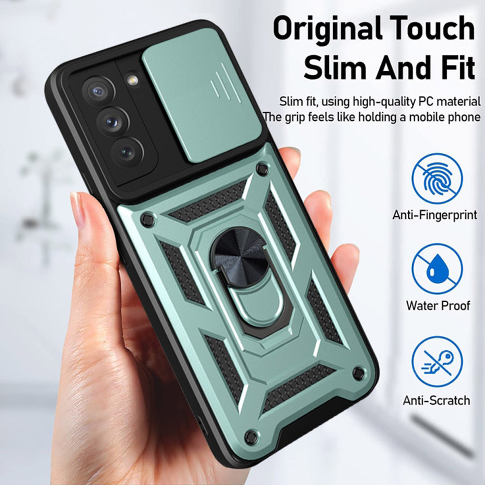 Hülle für Oppo Reno12, Techsuit, CamShield, Rosa