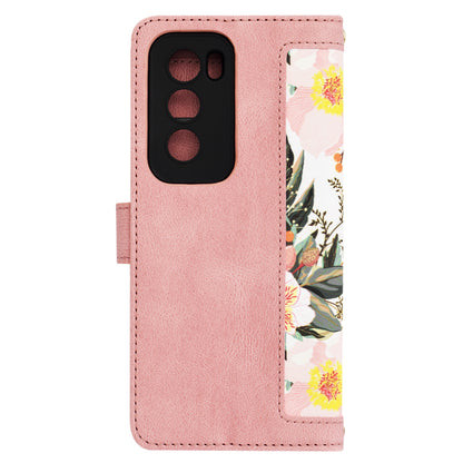 Hülle für Oppo Reno12, Techsuit, FlipCraft, Rosa