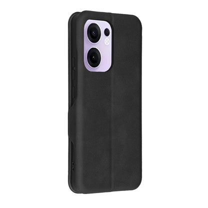 Hülle für Oppo Reno13 FS 5G / Reno13 F 4G / Reno13 F, Techsuit, Safe Wallet Plus, Schwarz