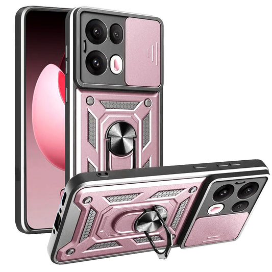 Hülle für Oppo Reno13 Pro, Techsuit, CamShield, Rosa