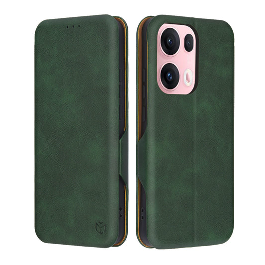 Hülle für Oppo Reno13 Pro, Techsuit, Safe Wallet Plus, Grün