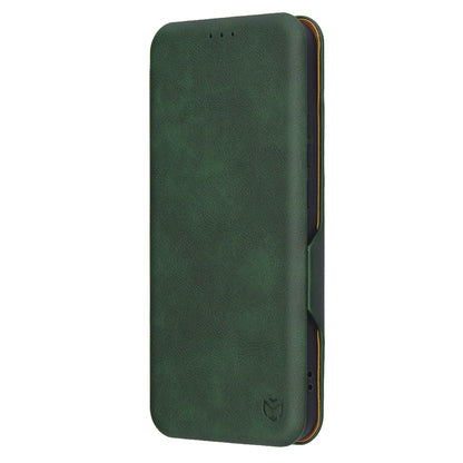 Hülle für Oppo Reno13 Pro, Techsuit, Safe Wallet Plus, Grün