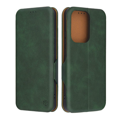 Hülle für Oppo Reno13 Pro, Techsuit, Safe Wallet Plus, Grün