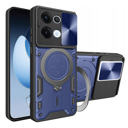 Hülle für Oppo Reno13, Techsuit, CamGuard Pro, Blau