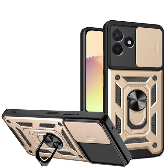 Case for Oppo Reno14 FS 5G / Reno14 F, Techsuit, CamShield, Gold